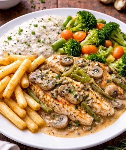 FISH STROGANOFF